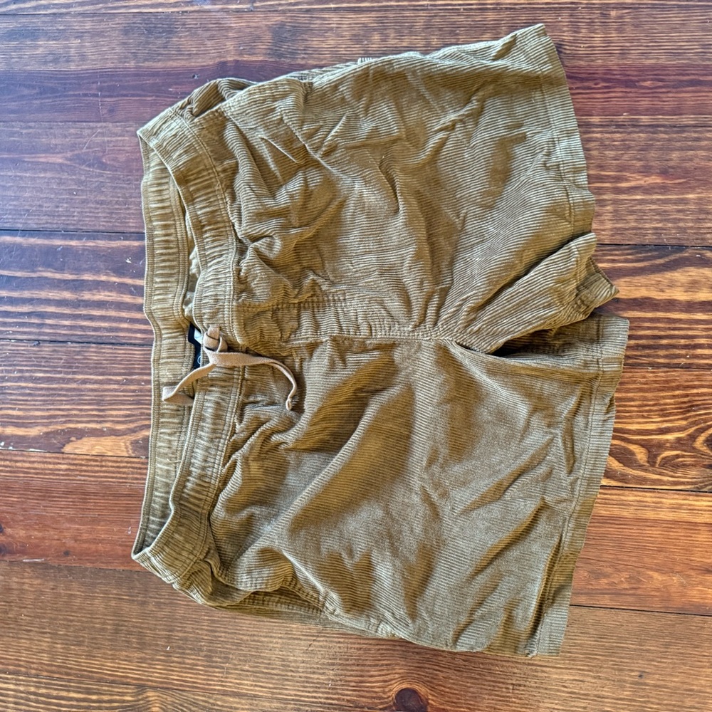 Original Use Brown Athletic Shorts Relaxed Fit Lightweight